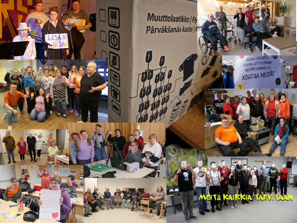Tarjolla 12 toimintaryhmän ja 120 osallistujan kokemusosaamista