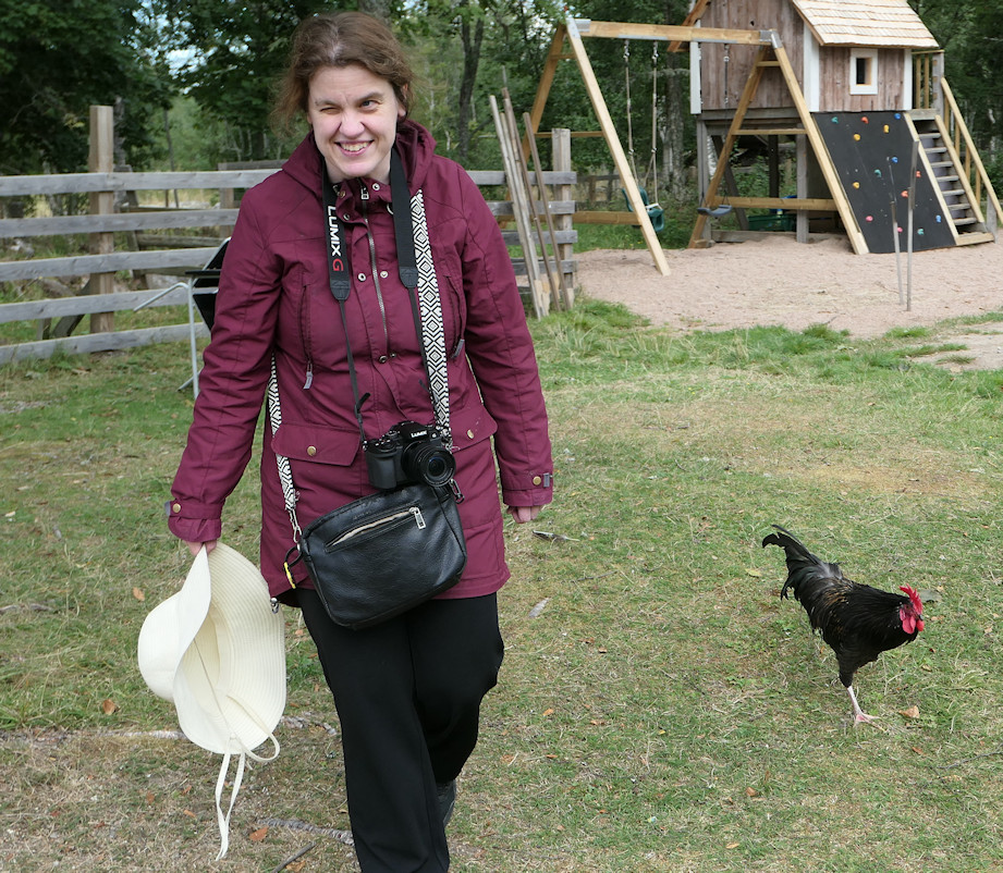 Tiia löysi ystävän toisena kuvauspäivänä