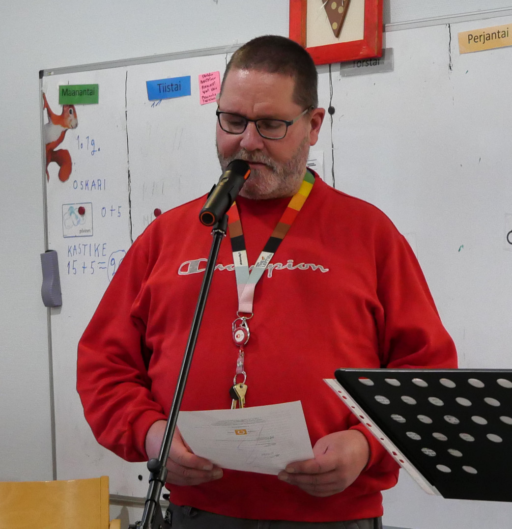 Marko Fagerroos piti hienon koosteen Merikarvian toiminnasta 1.12.2025