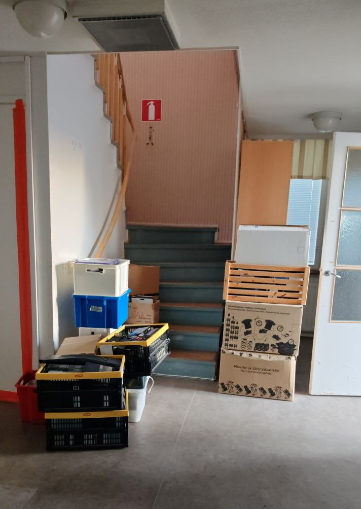 Elämä muuttolaatikoiden kanssa jatkuu