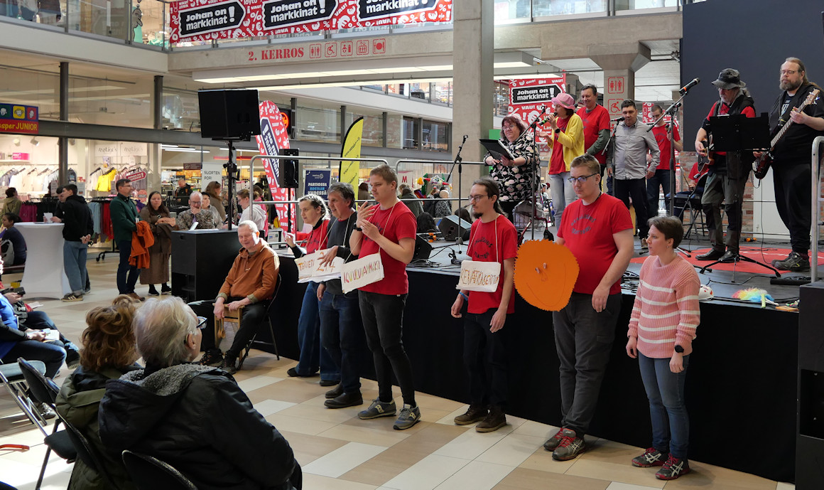 Porin meikäläiset monessa mukana